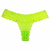 Calcinha Fio em Renda com Brilho Verde Neon - comprar online