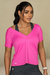 Blusa V nas costas
