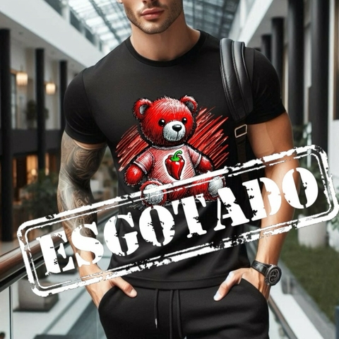 Camiseta Urso Vermelho - comprar online