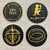 Porta-copos O Senhor dos Anéis 6 Unid. + Suporte - Preto/Dourado - comprar online