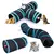 Túnel dobrável para gatos, túnel para animais de estimação, suprimentos par - comprar online