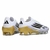 Chuteira Campo Adidas F50 Elite FG - Branca/Dourada/Preta