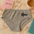 Bombacha niña - Talle 8 (gris) - comprar online