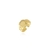 Anel Ajustável com Detalhes de Corrente Banhado em Ouro 18k - comprar online