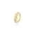 Anel Croissant Banhado em Ouro 18k - comprar online