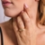 Anel Liso Banhado em Ouro 18k