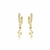 Brinco Argola Articulada de Cobra Cravejado de Zircônias Banhado em Ouro 18k - comprar online