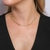 Choker Corações Banhado em Ouro 18k