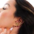 Ear Cuff Liso Banhado em Ouro 18k