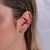 Piercing de Bolinhas Banhado em Ouro 18k