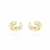 Piercing de Pressão Cravejado de Zircônias Banhado em Ouro 18k - comprar online