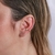 Piercing Estrela Cravejado com Zircônias Banhado em Ouro 18k