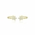 Piercing Estrela Cravejado com Zircônias Banhado em Ouro 18k - comprar online