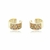 Piercing Fake Cravejado com Micro Zircônias Coloridas Banhado em Ouro 18k - comprar online