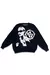 HOLLYWOOD NEGRO - SWEATER OVERSIZE