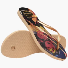 Chinelo Havaianas Slim Wonder Woman FC Mulher Maravilha