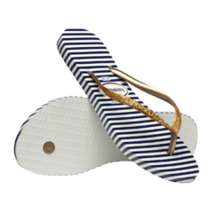Chinelo Havaianas Infantil Slim Glitter Stripes - Havam Store