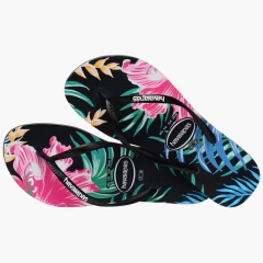 Chinelo Havaianas Slim Floral Palm - Havam Store