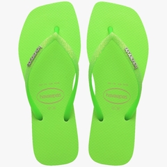 Chinelo Havaianas Slim Square Glitter Neon FC - loja online