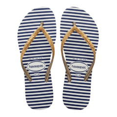 Imagem do Chinelo Havaianas Infantil Slim Glitter Stripes