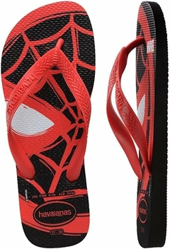 Chinelo Havaianas Kids Top Marvel Hulk Ou Homem Aranha na internet