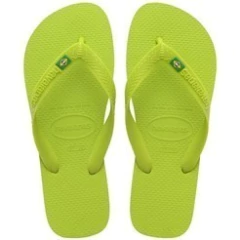 Chinelo Hav Brasil FC Bandeira Listras na Correia Original