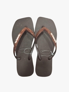 Chinelo Havaianas Slim Square Sparkle - loja online