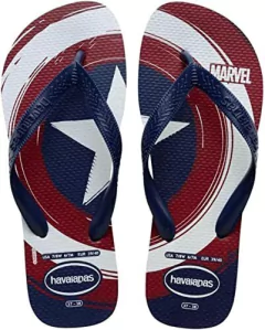 Chinelo Havaianas Top Marvel Capitão America