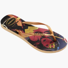 Imagem do Chinelo Havaianas Slim Wonder Woman FC Mulher Maravilha