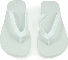 Chinelo Havaianas Top FC Branca Tradicional Correia Grossa na internet