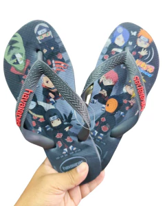Havaianas Naruto Sasuke Hidan Deidara Coleção Nova 2026