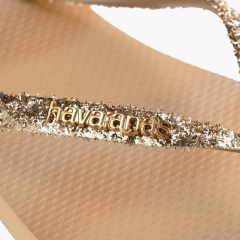 Chinelo Havaianas Slim Square Glitter Party Lançamento 2025 - Havam Store
