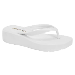 Sandália Chinelo Salto 5cm Beira Rio Anabela Resistente Aguá