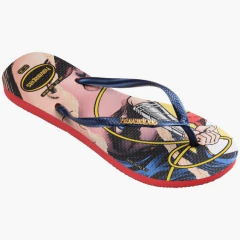 Chinelo Havaianas Slim Wonder Woman FC Mulher Maravilha