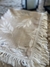 MANTEL GABARDINA ACRILICA QUEBRACHO FLECOS - tienda online