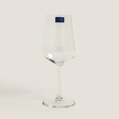 SET X 6 COPAS DE CRISTAL DE BOHEMIA TORI 490 ML
