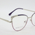 Armazón Mujer Metal Lentes Patillas Flex Marca Ferrer - Volá anteojos