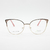 Armazón Lentes Marco Anteojos Metal Dama Flex Recetados