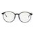 Armazón Lentes Redondos Negros Animal Print Flex Ferrer - tienda online