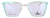 Armazón Marco Metal Dama Ferrer Patilla Flex Para Lentes
