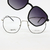 Marco Para Lentes Mujer Clipon Magnetico Polarizado - Volá anteojos