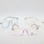 Armazón Lentes Redondo Negro Celeste Rosa Transparente Marco - Volá anteojos