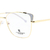 Armazon Lentes Mujer Metal Punta Roja Verde Rosa Ferrer - tienda online
