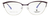 Armazón Marco Para Lentes Metal Mujer Negro Flex