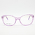 Armazón Brillo Anteojos Receta Rosa Transparente - tienda online
