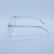 Armazón Transparente Lentes Bisagra Y Alma Metalica