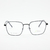 Armazón Metal Cuadrado Lentes Patillas Flex Gattizoni - tienda online