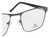 Armazón Hombre Metal Para Lentes Recetados.patillas Flex