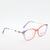 Armazón Marco Lentes Violeta Rosa Dorado Gato - tienda online