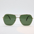 Anteojos Sol Verde Dorado Grandes - tienda online